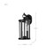 Nuvo Broadstone - 2 Light Large Wall Lantern - Matte Black with Clear Seeded Glass 60/8113 - alternate 4